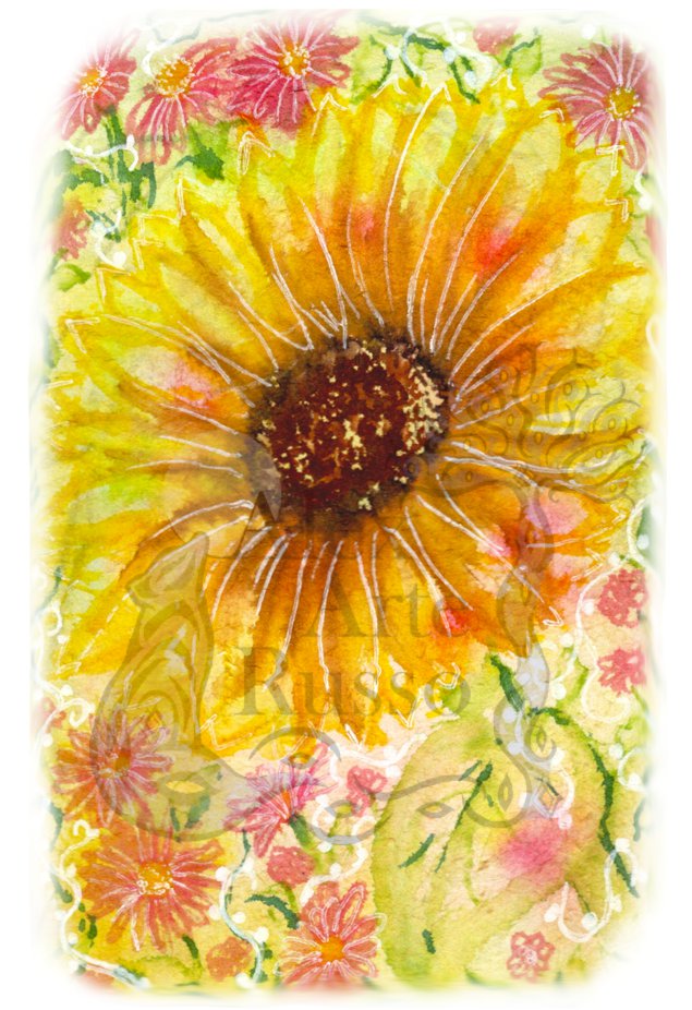 sunflowerpostcard